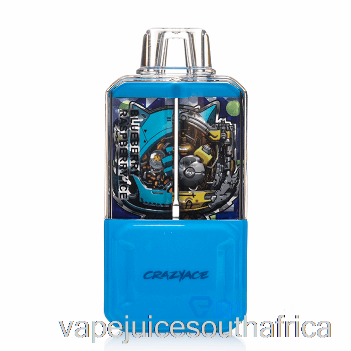 Vape Juice South Africa Crazyace B15000 Disposable Blueberry Raspberry Ice
